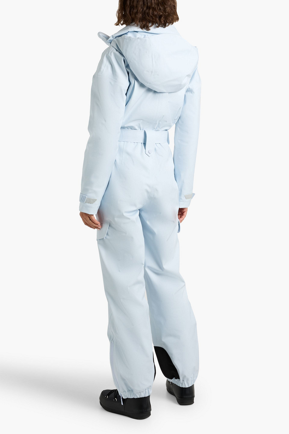 Cordova 3l Apex Belted Hooded Ski Suit In Blue