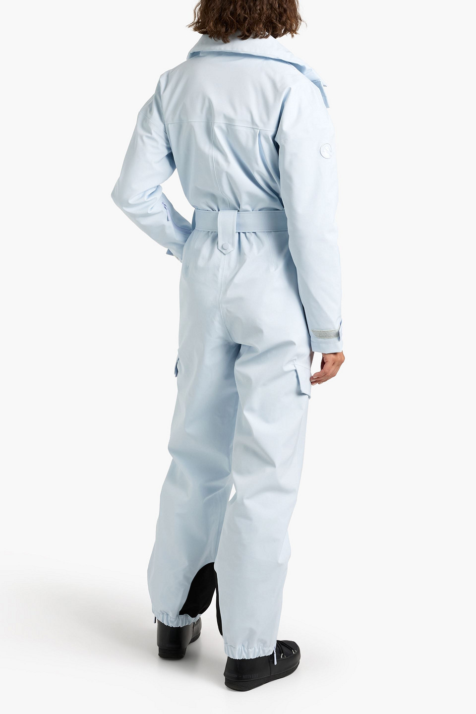 Cordova 3l Apex Belted Hooded Ski Suit In Blue