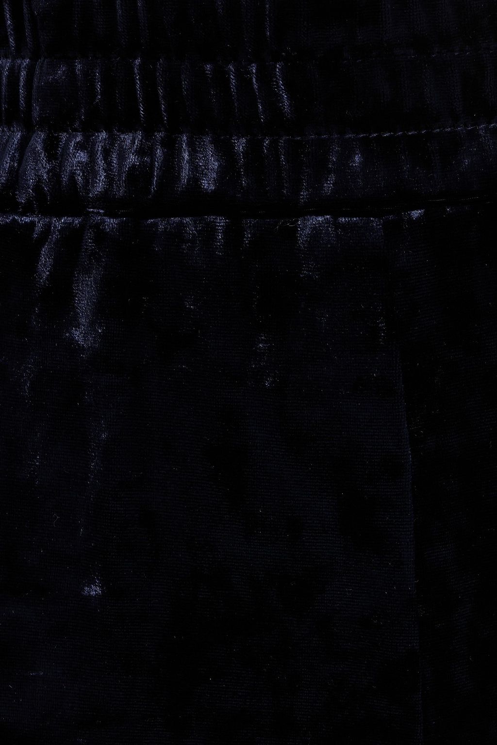 TIBI Stretch-velvet wide-leg pants