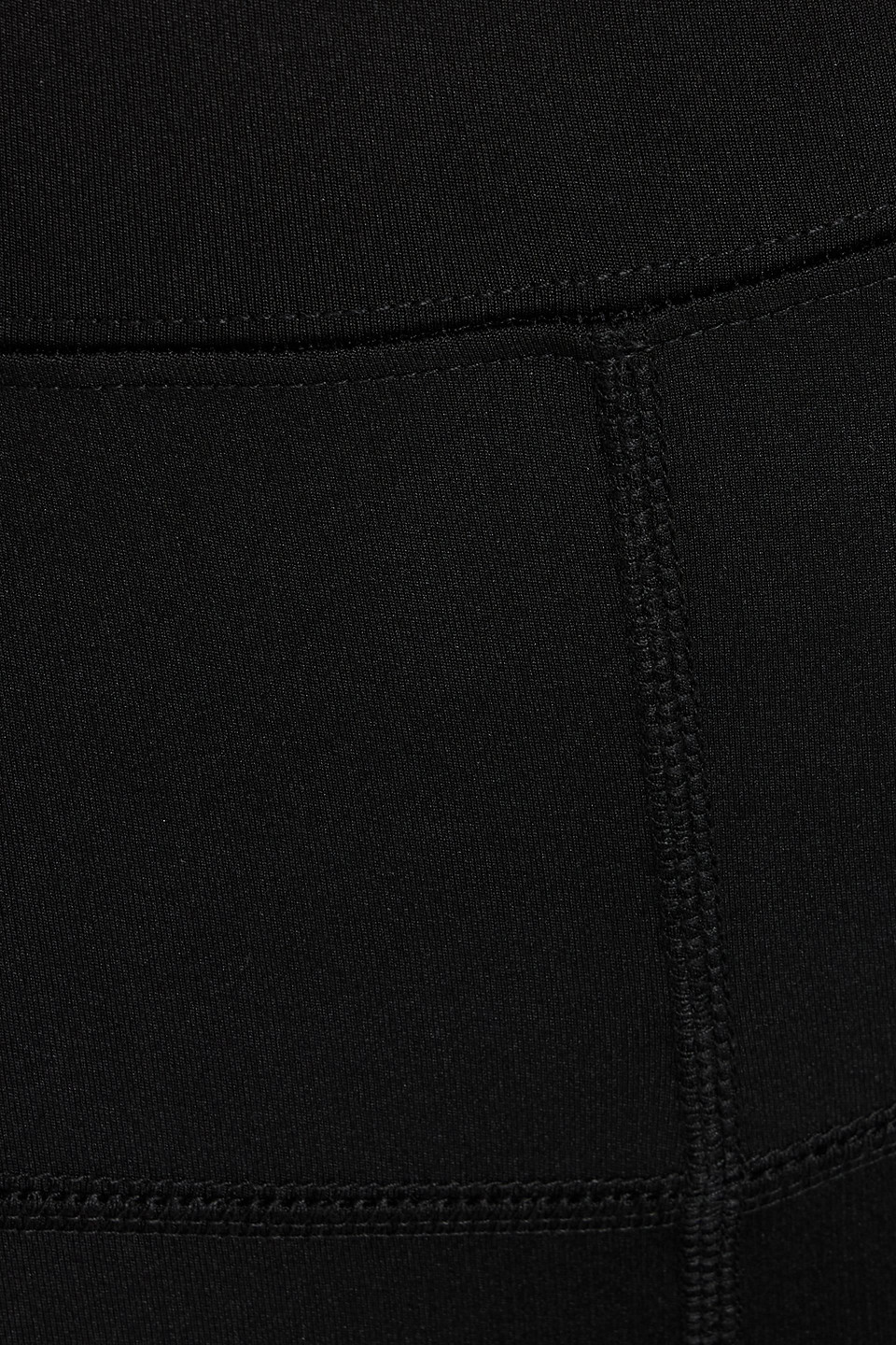 Tibi Cropped Scuba Leggings In Black