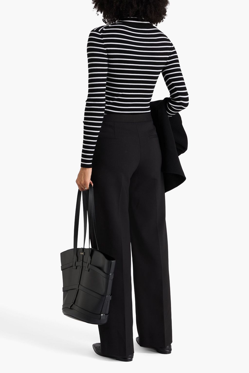 THEORY Woven straight-leg pants
