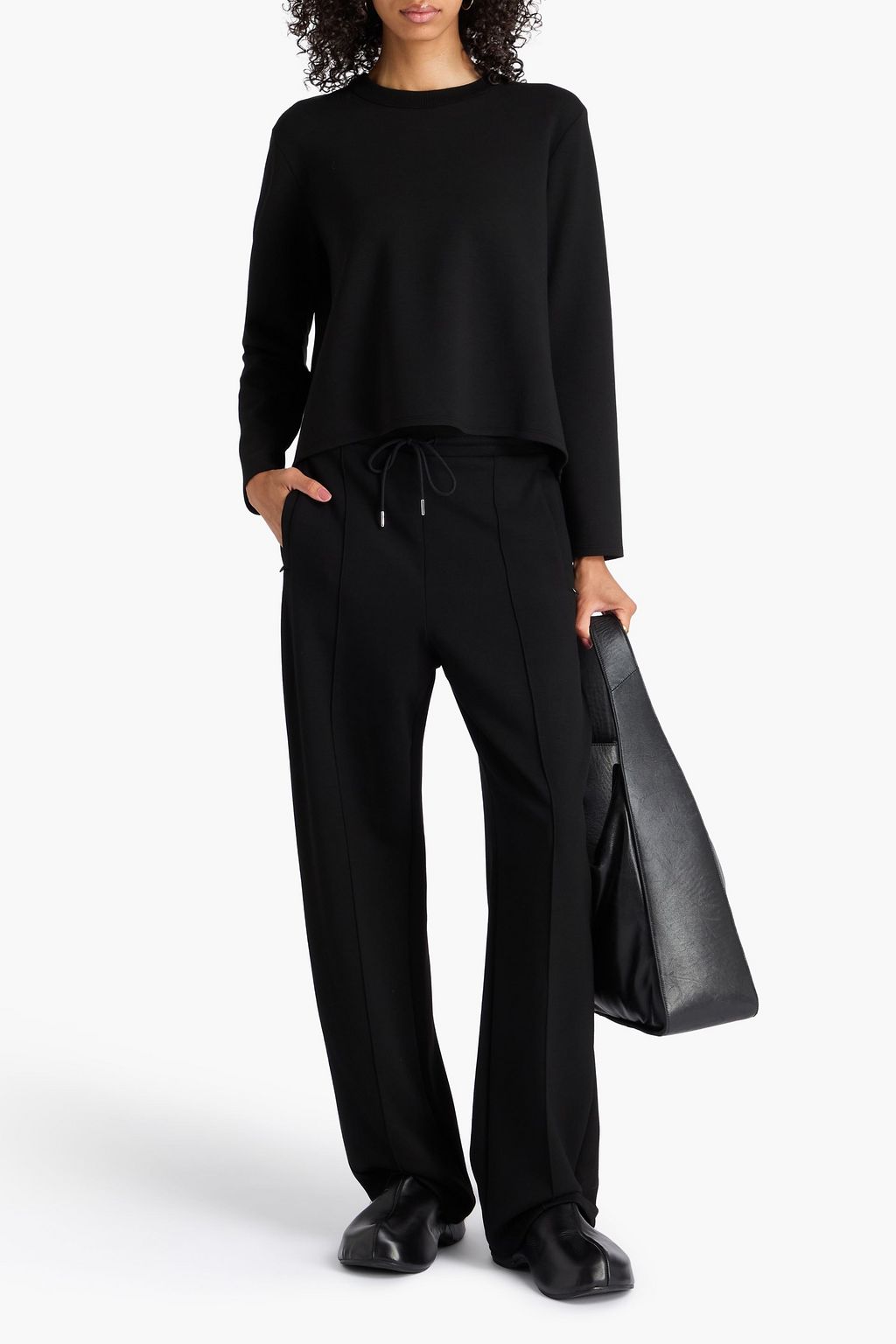 THEORY Jersey straight-leg pants