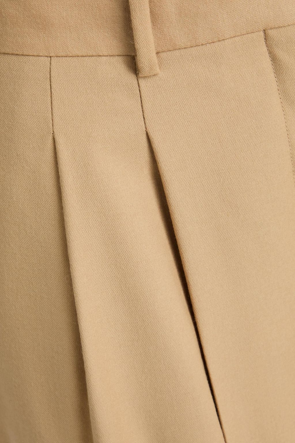 THEORY Wool-flannel wide-leg pants