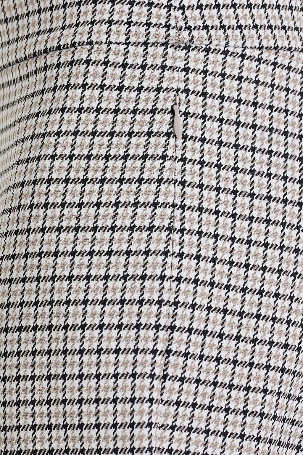 THEORY ジャカード クロップド ブーツカットパンツ ハウンドトゥース