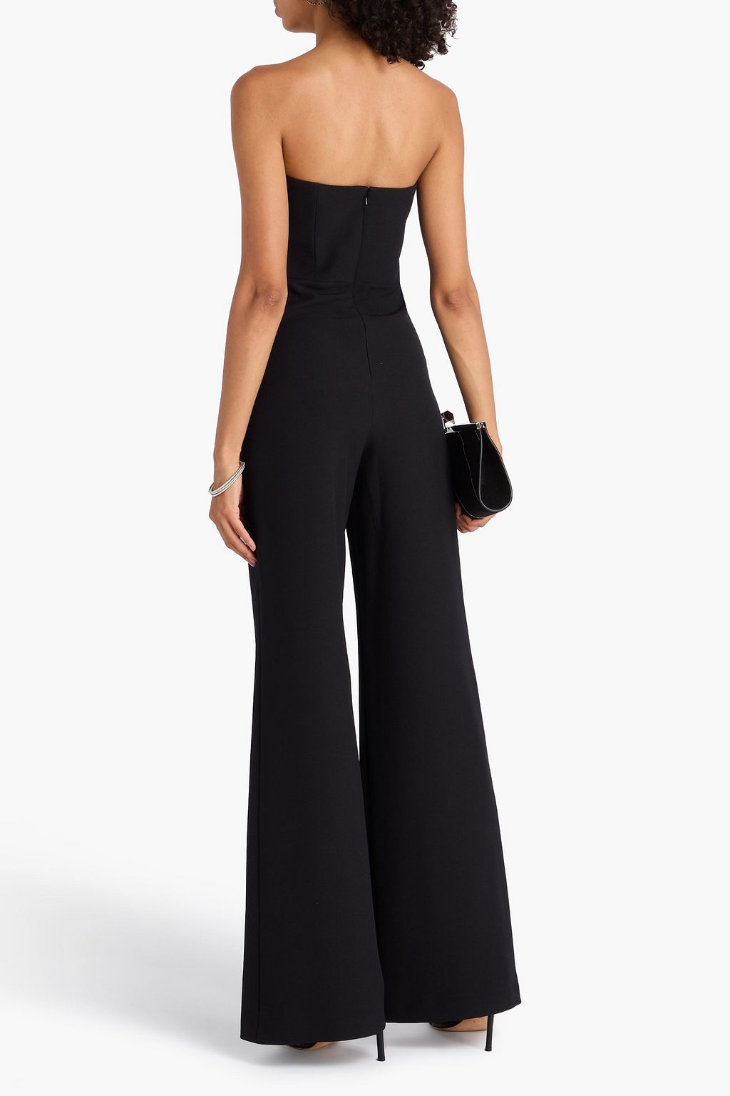 SAFIYAA Immie strapless crepe jumpsuit