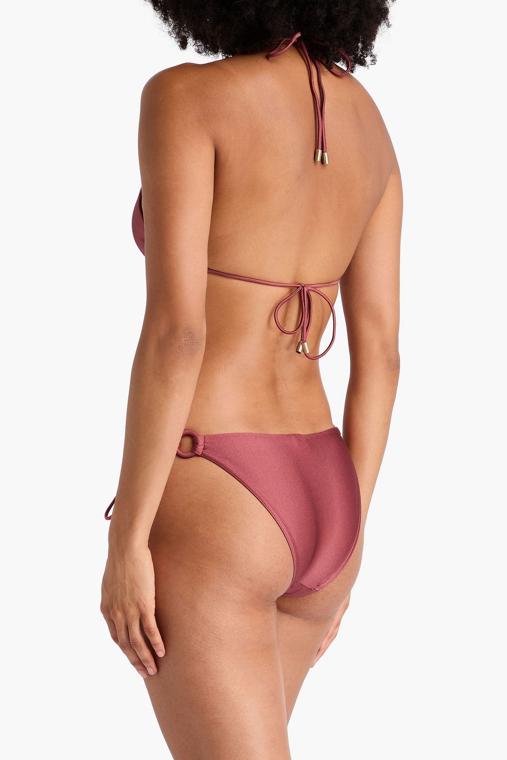 ZIMMERMANN بيكيني مثلث الشكل مزين بحلقات