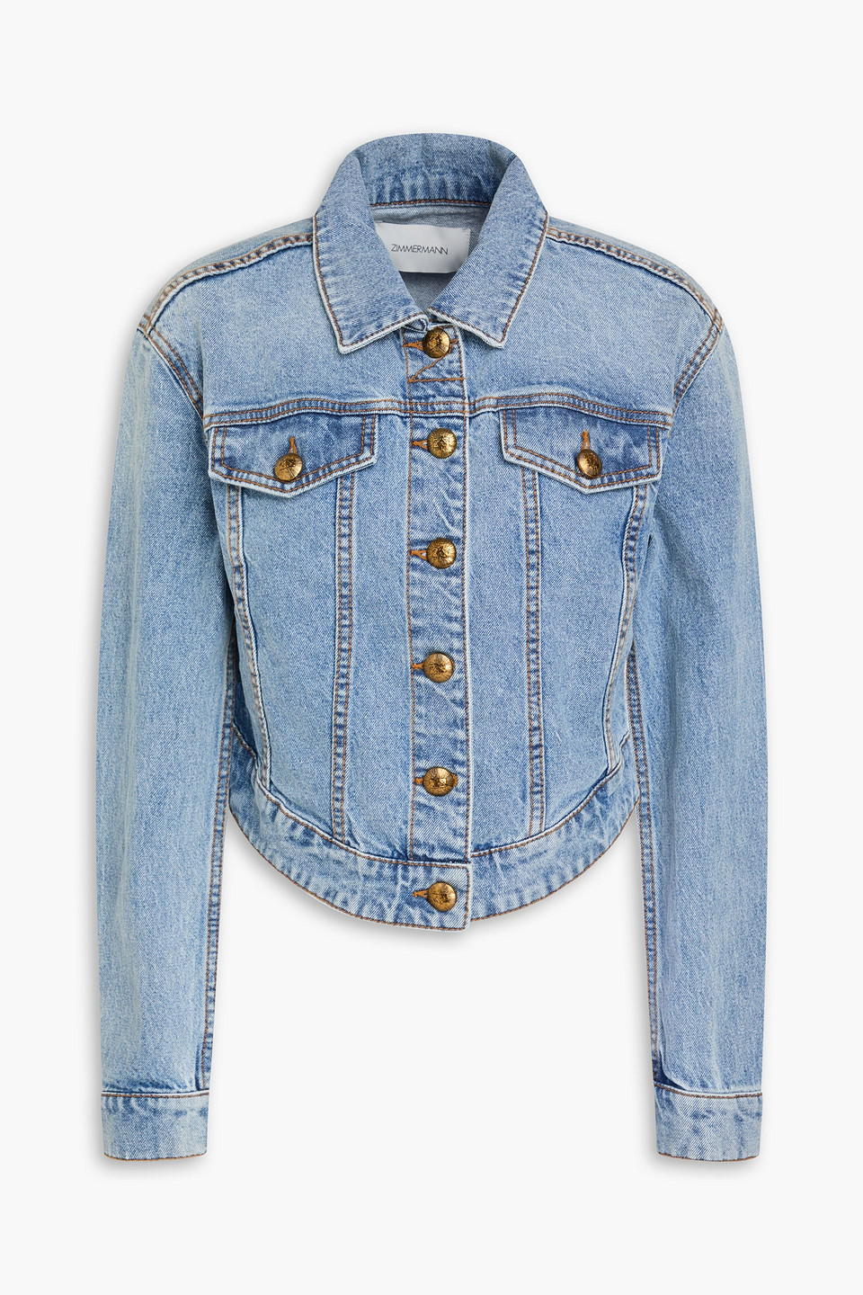Zimmermann Denim Jacket In Blue