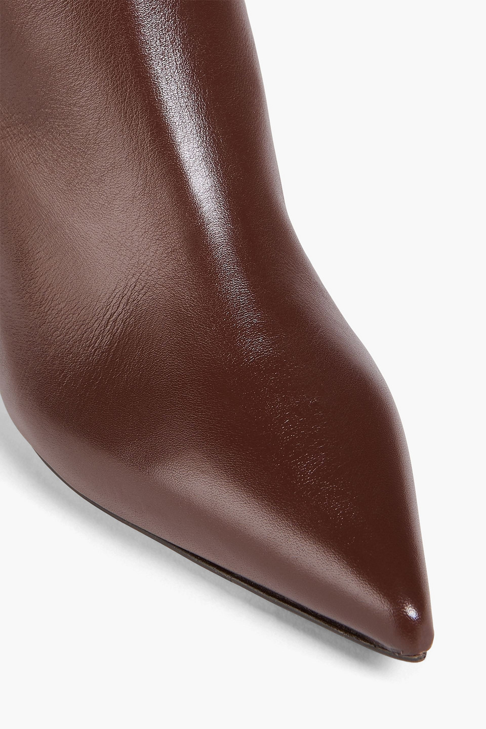 Alexandre Birman Brena Leather Boots In Brown