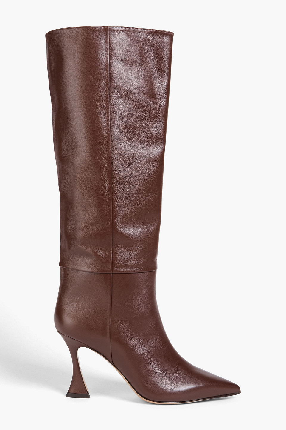 Alexandre Birman Brena Leather Boots In Brown