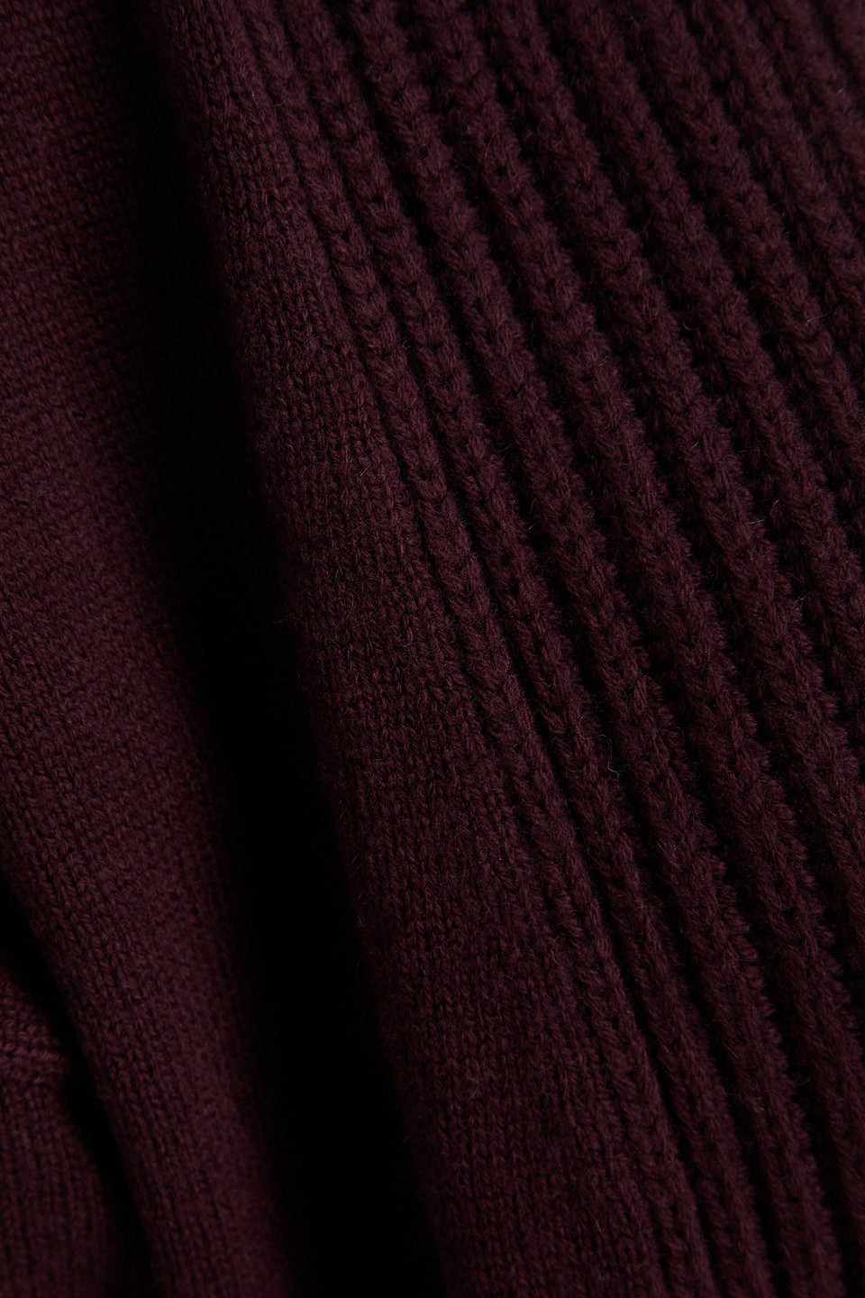 Vince Wool And Cashmere-blend Cardigan In Brown
