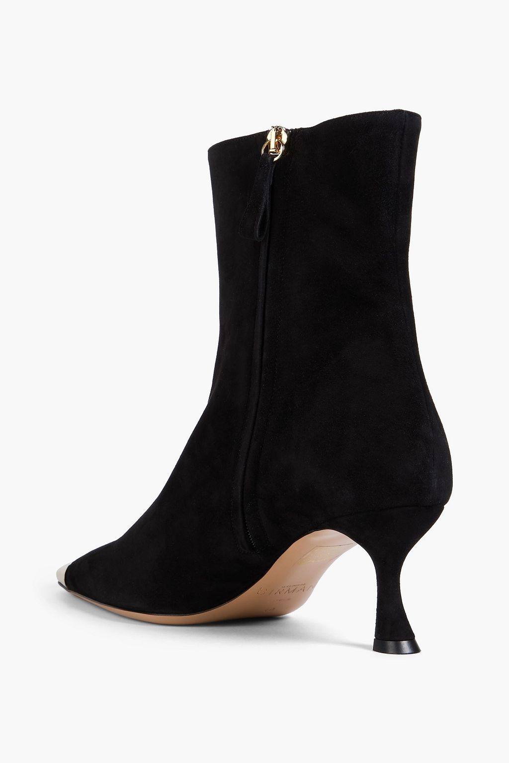 ALEXANDRE BIRMAN Olivia 60 embellished suede ankle boots