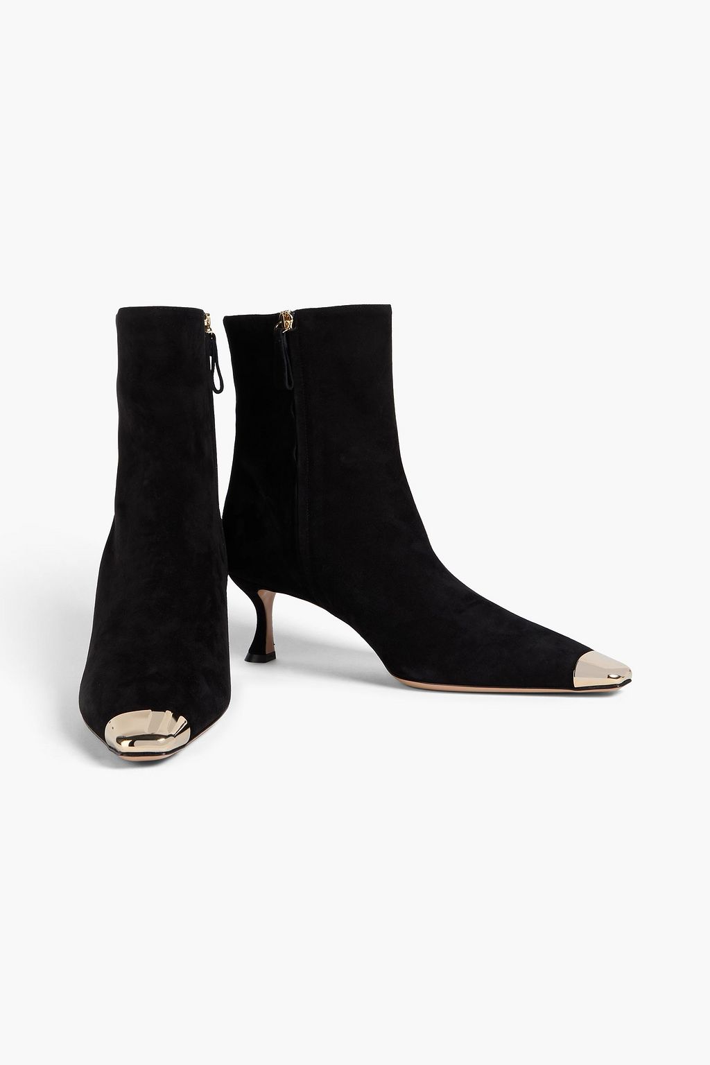 ALEXANDRE BIRMAN Olivia 60 embellished suede ankle boots