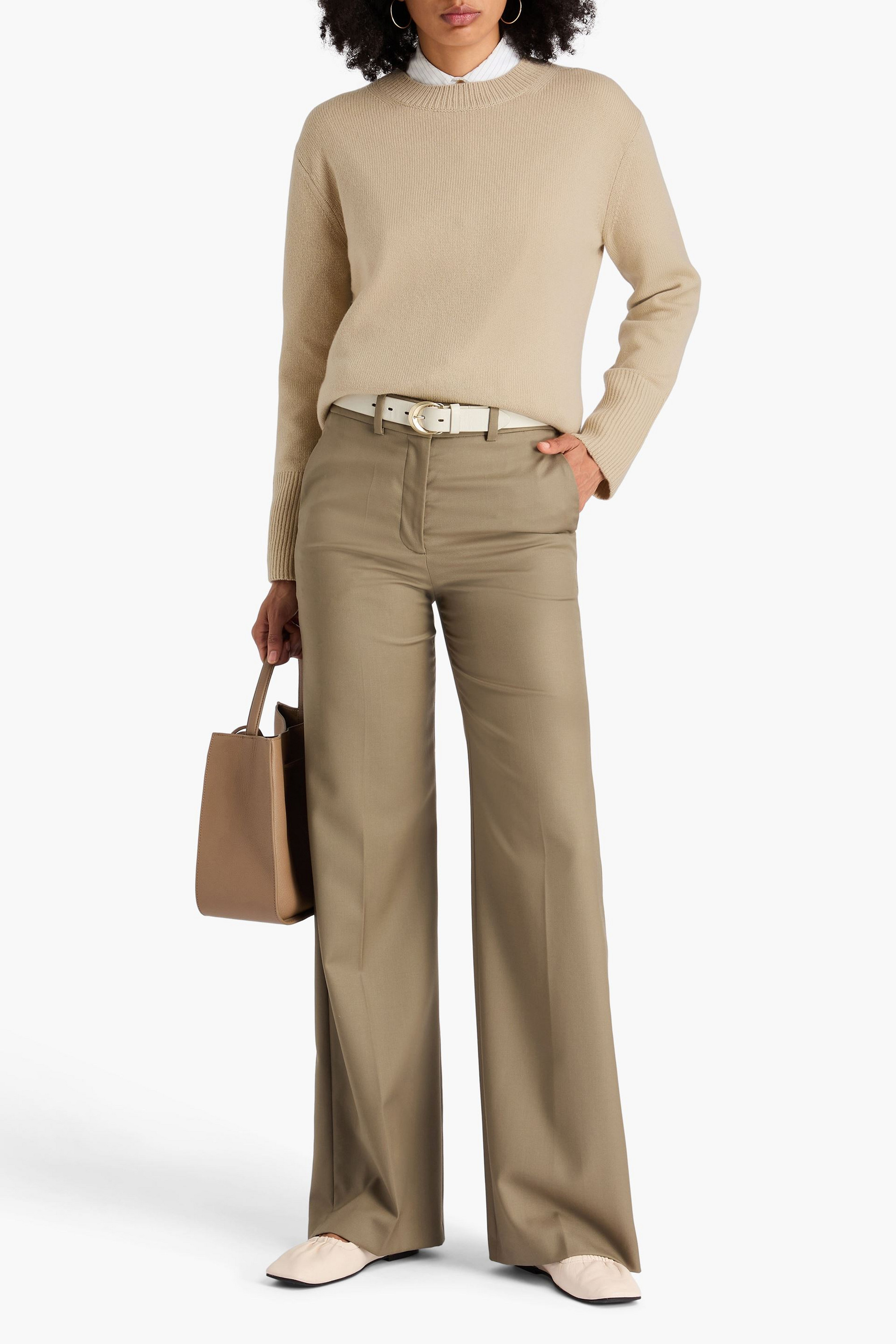 Vince Wool and cashmere-blend sweater