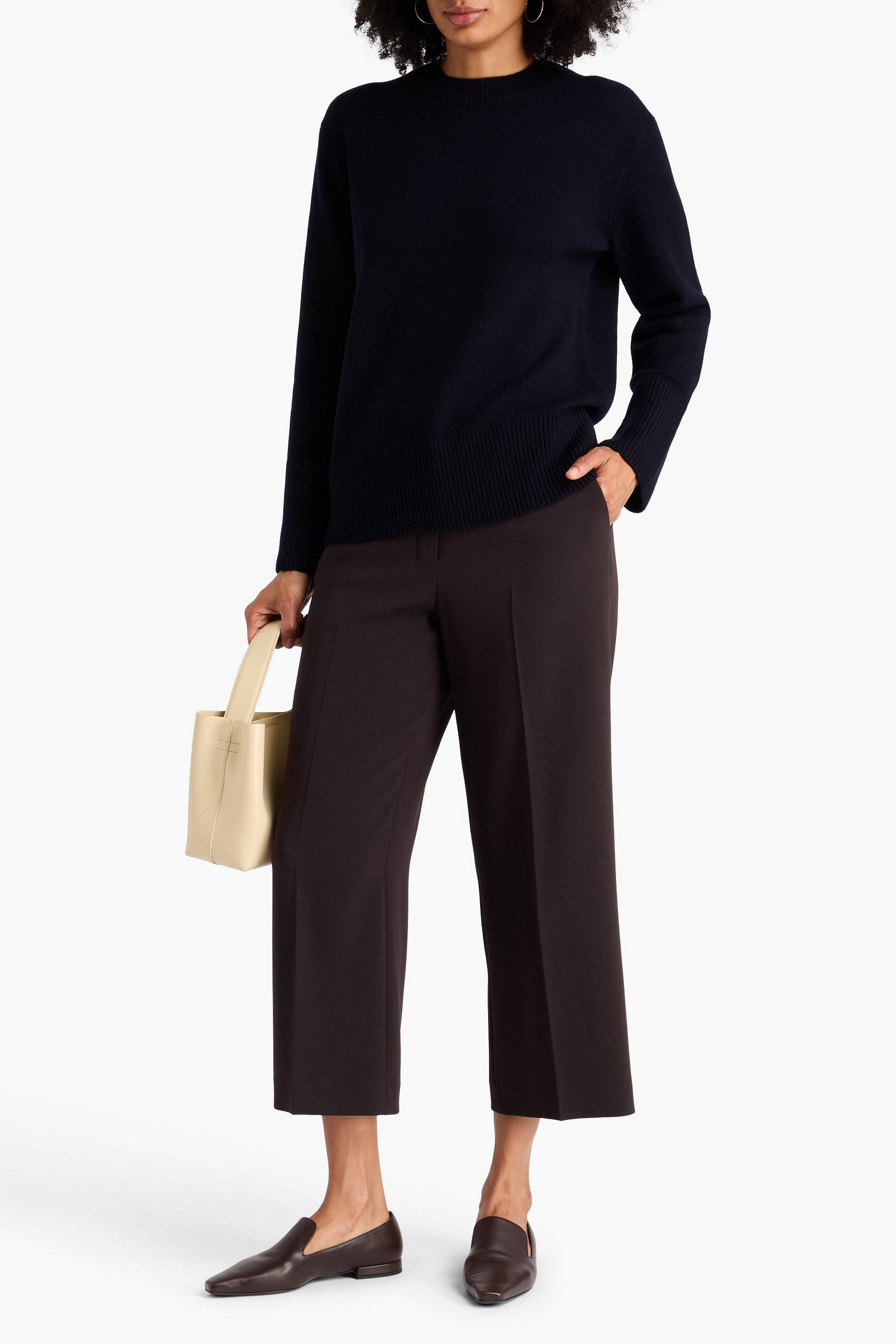 Vince Wool and cashmere-blend sweater