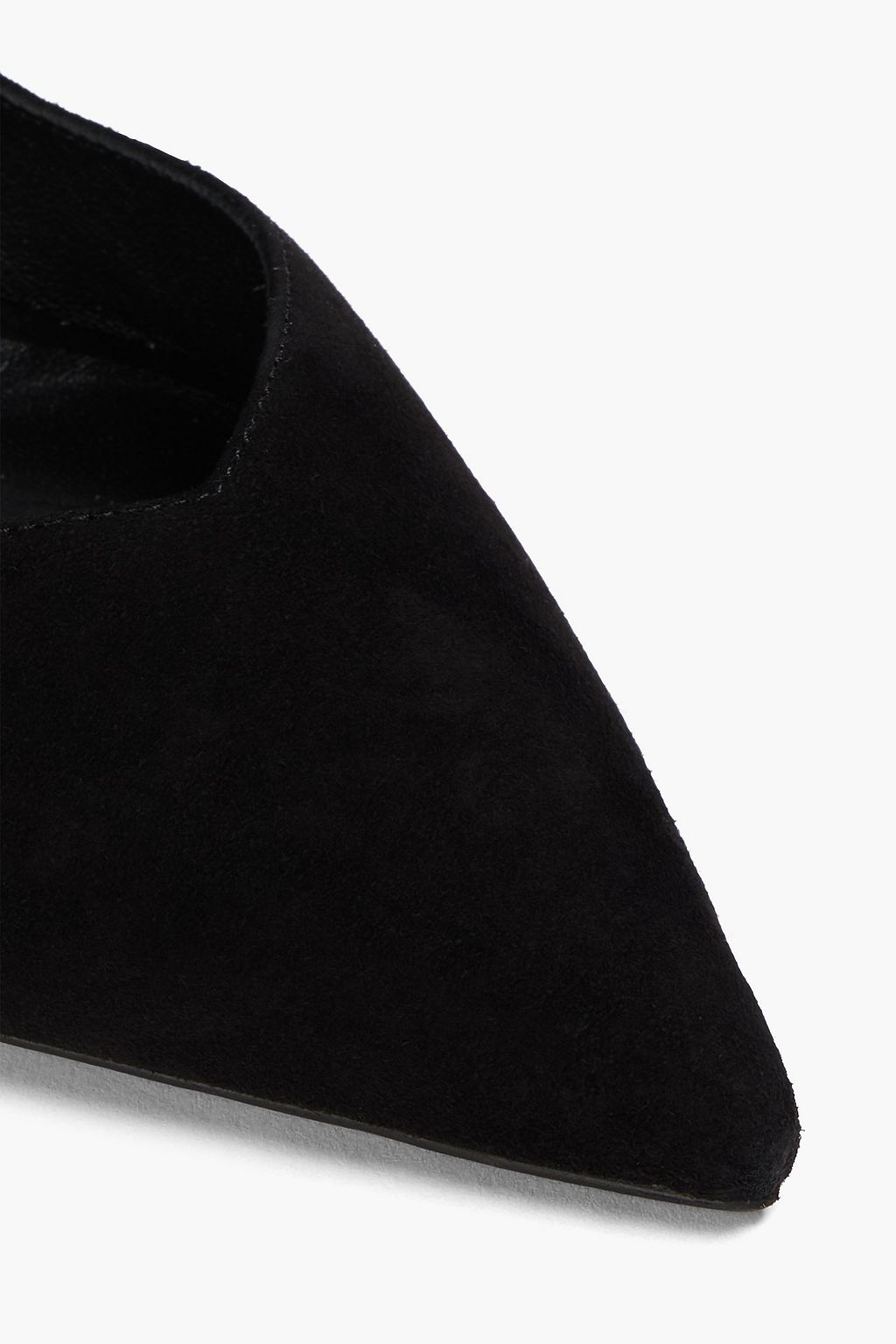 STUART WEITZMAN حذاء بكعب عالٍ من الجلد السويدي 50 "إيفا"