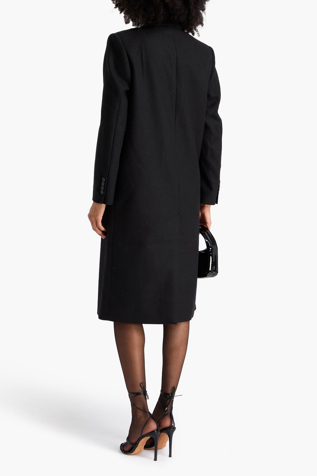 IRO Double-breasted twill coat