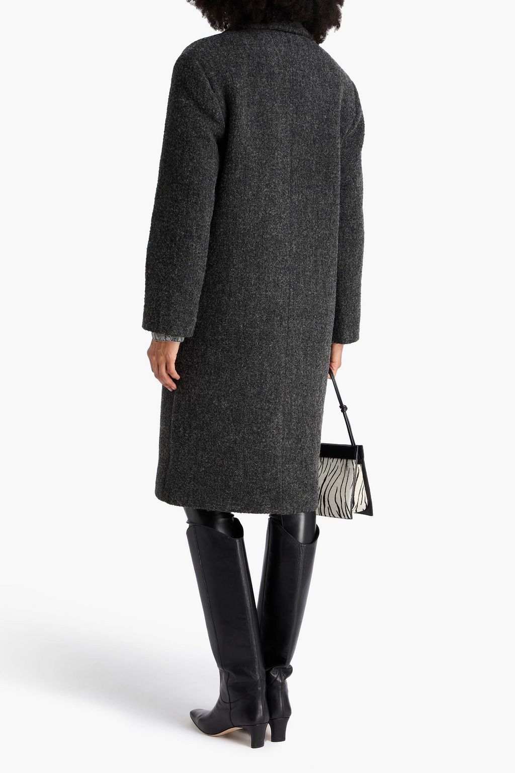 IRO Double-breasted wool-blend coat