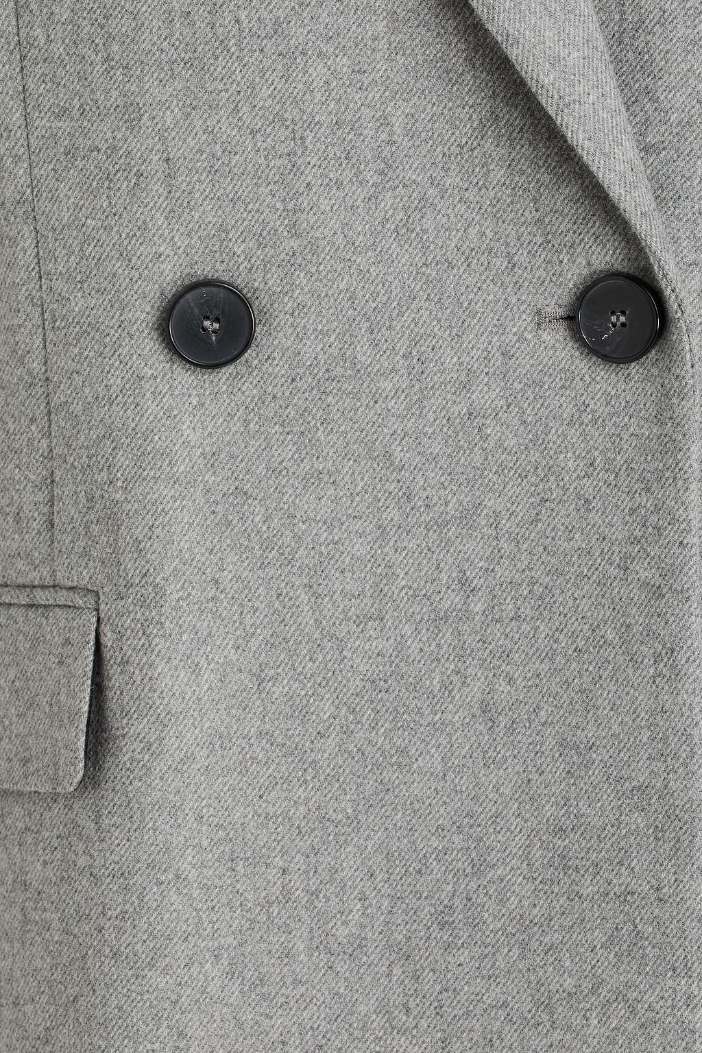 IRO Double-breasted twill coat