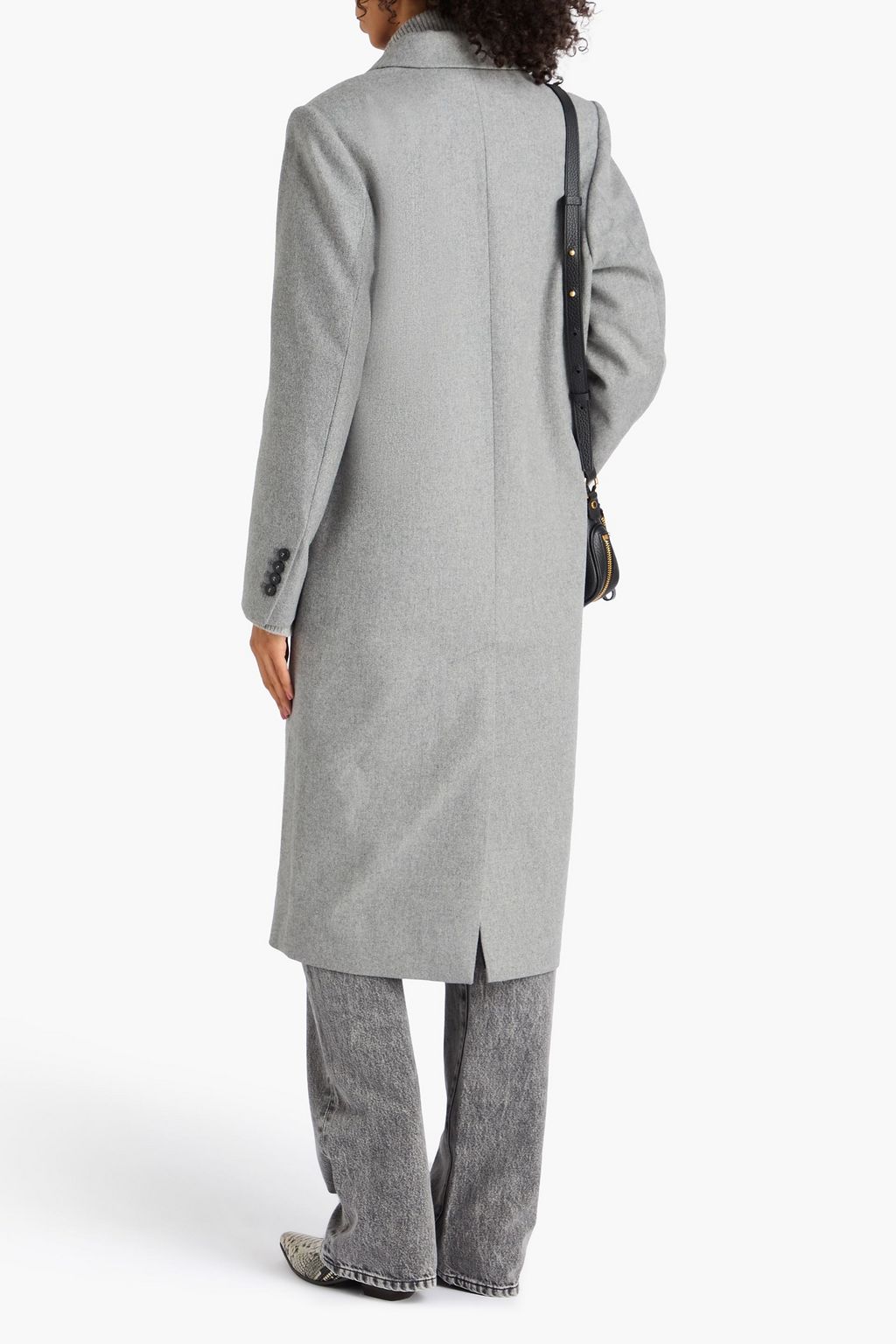 IRO Double-breasted twill coat