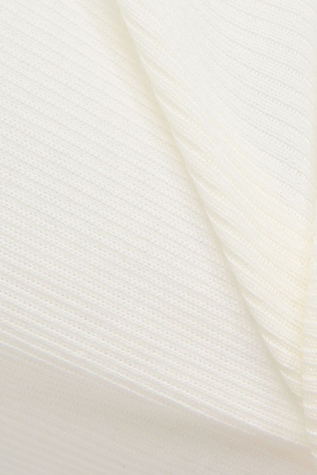 THEORY Ribbed wool turtleneck top