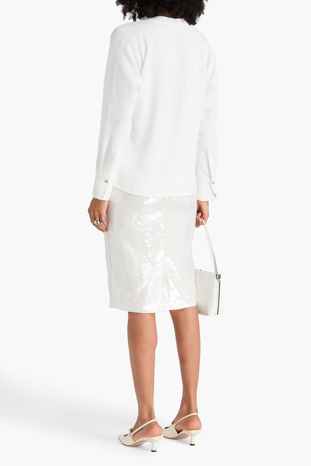 VINCE. Crepe blouse