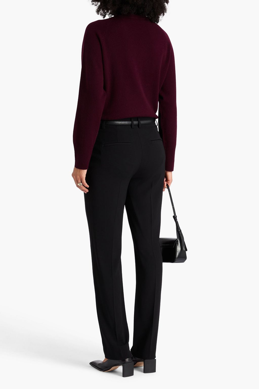 VINCE. Wool and cashmere-blend turtleneck sweater