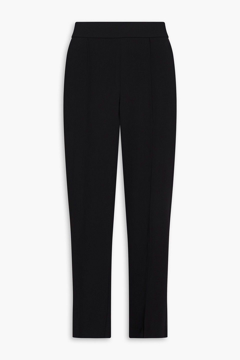 vince. - crepe tapered pants - black - xs