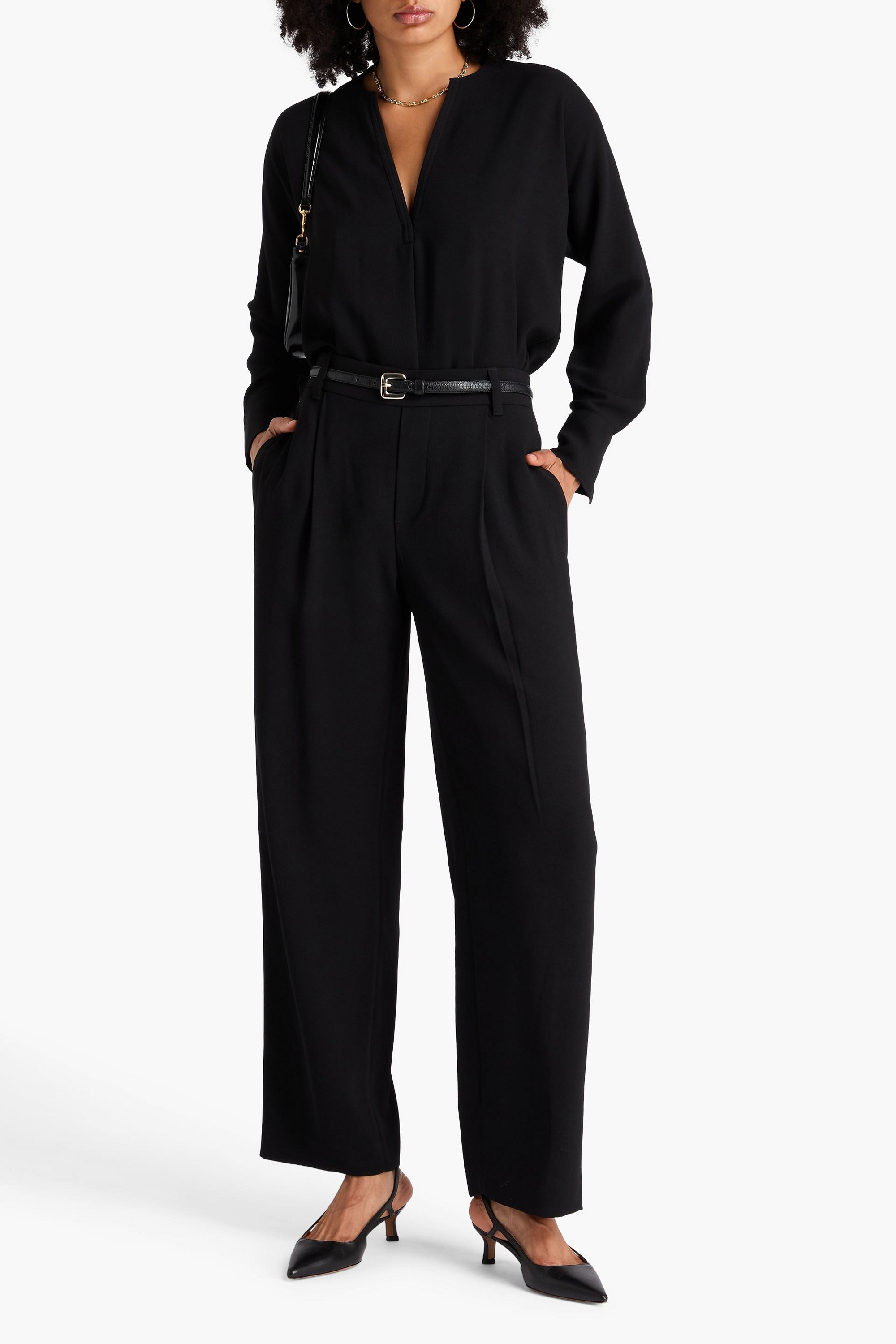 Vince Crepe tapered pants