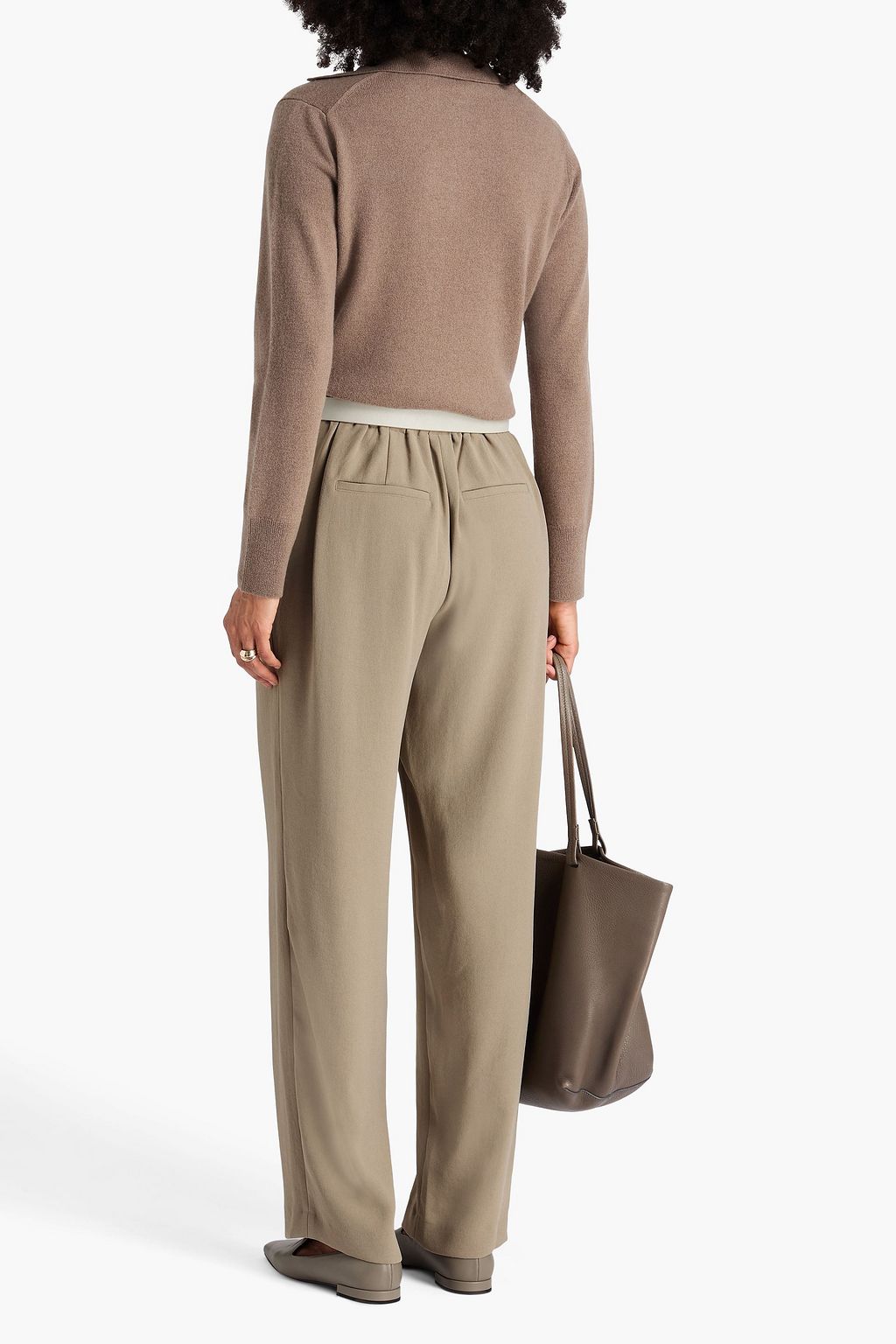 VINCE. クレープ テーパードパンツ