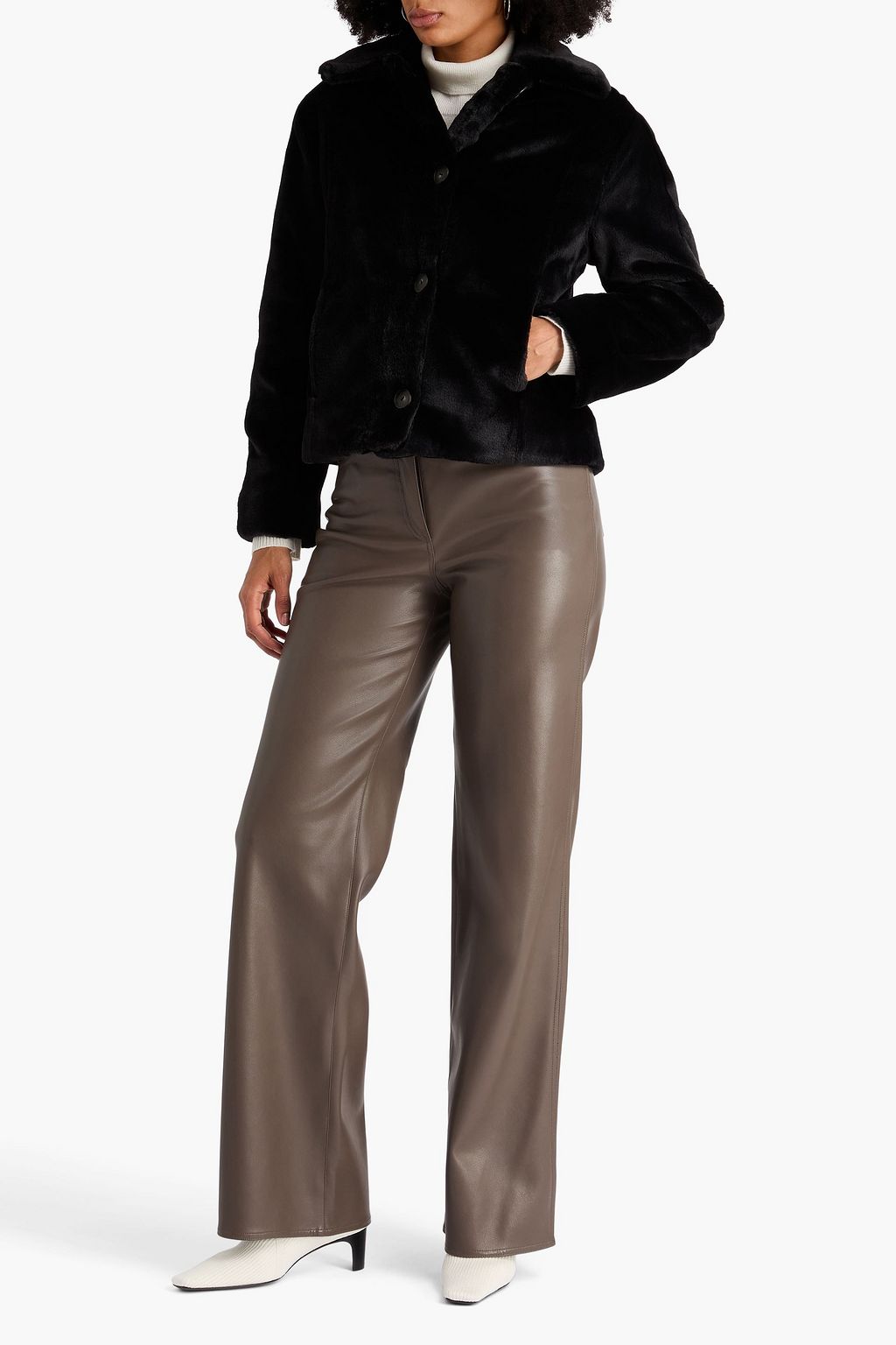 VINCE. Plush jacket