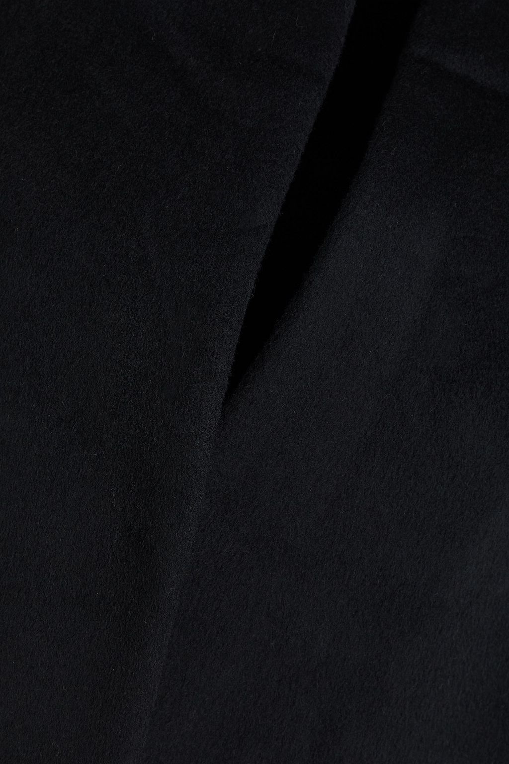 VINCE. Wool-blend felt coat