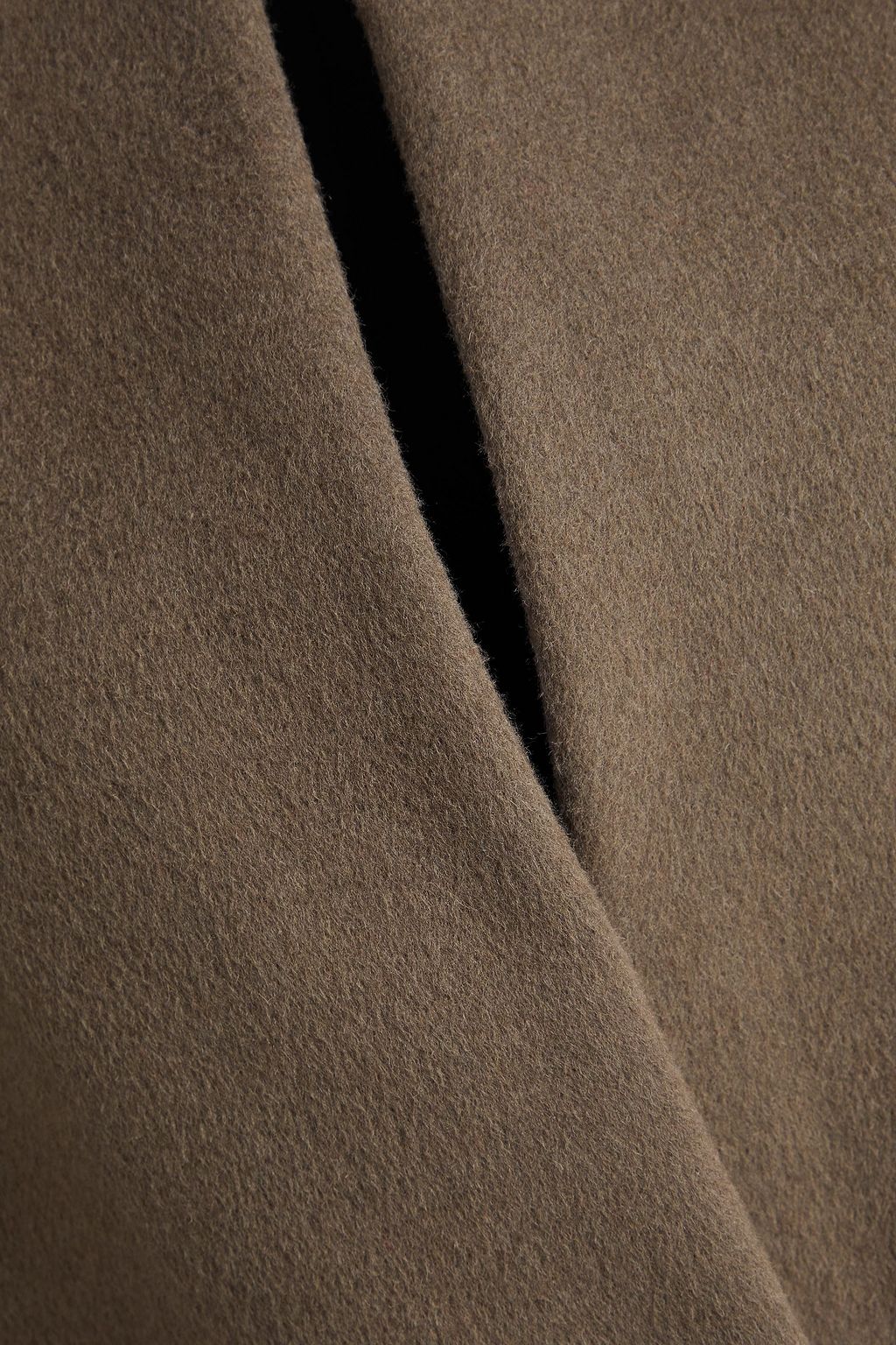 VINCE. Wool-blend felt coat