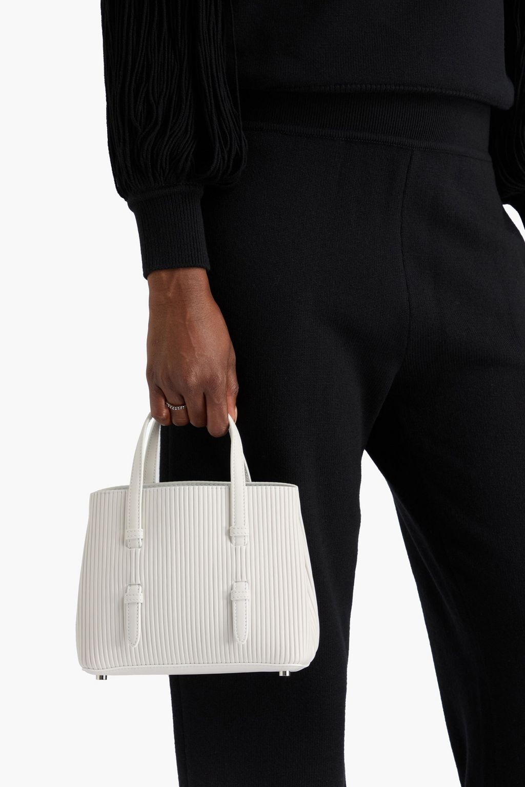 ALAÏA Mina 20 textured-leather tote