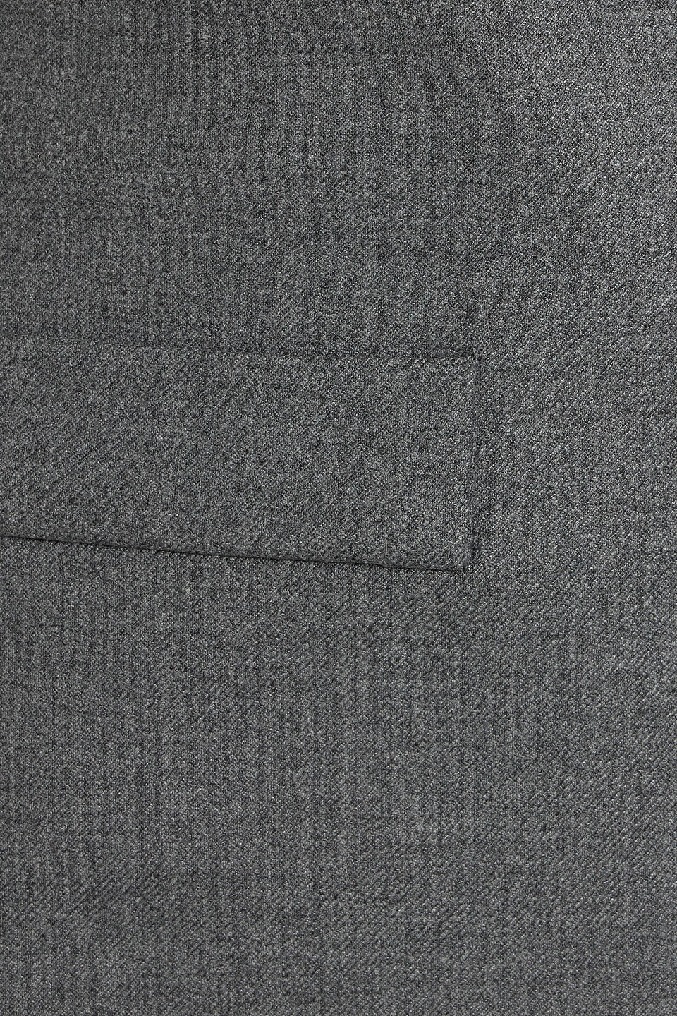 Maje Skirt-effect Twill Shorts In Gray