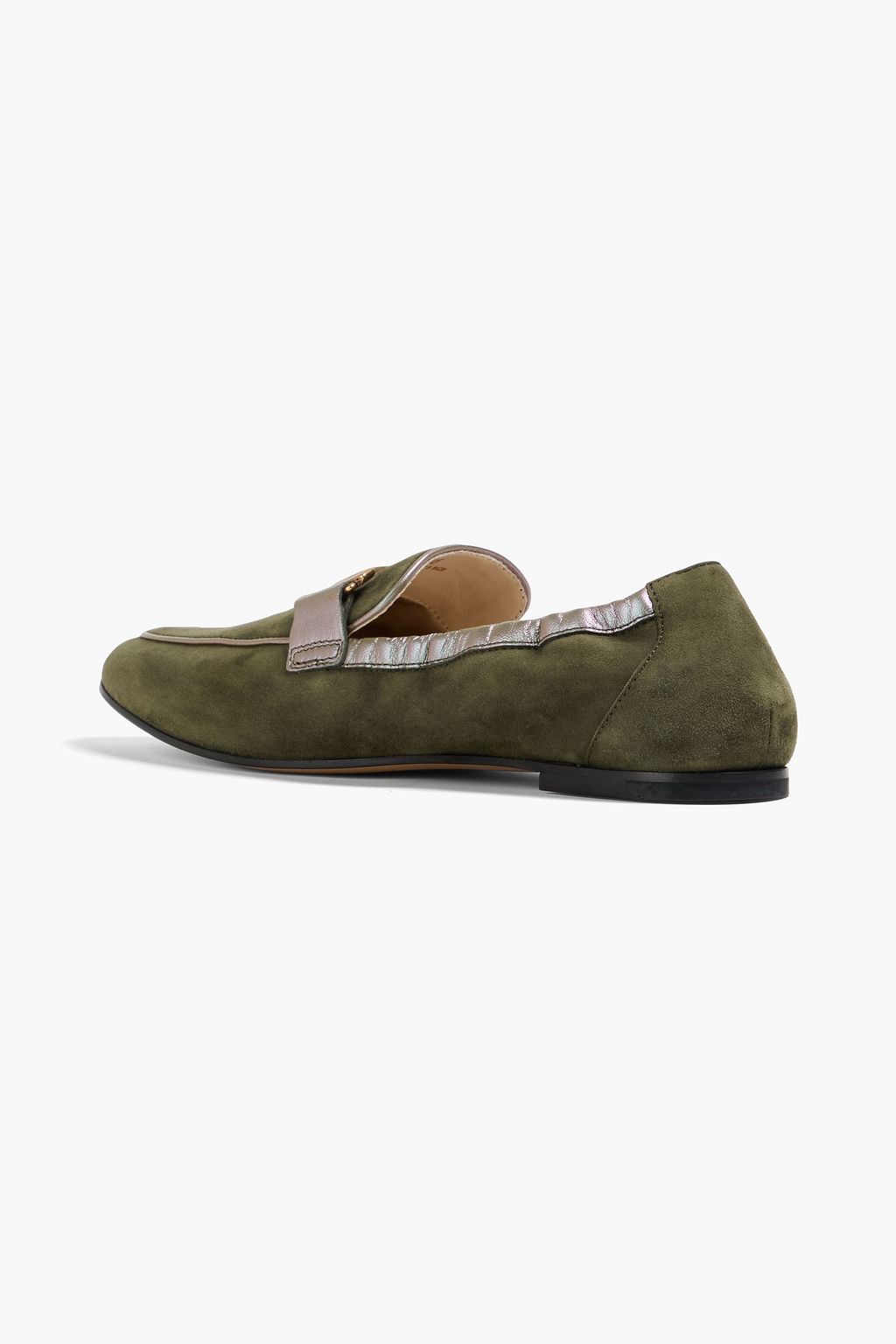 TOD'S Loafers „Double T“ aus Nubukleder