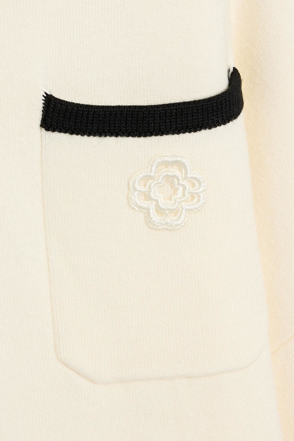 MAJE Embroidered knitted cardigan