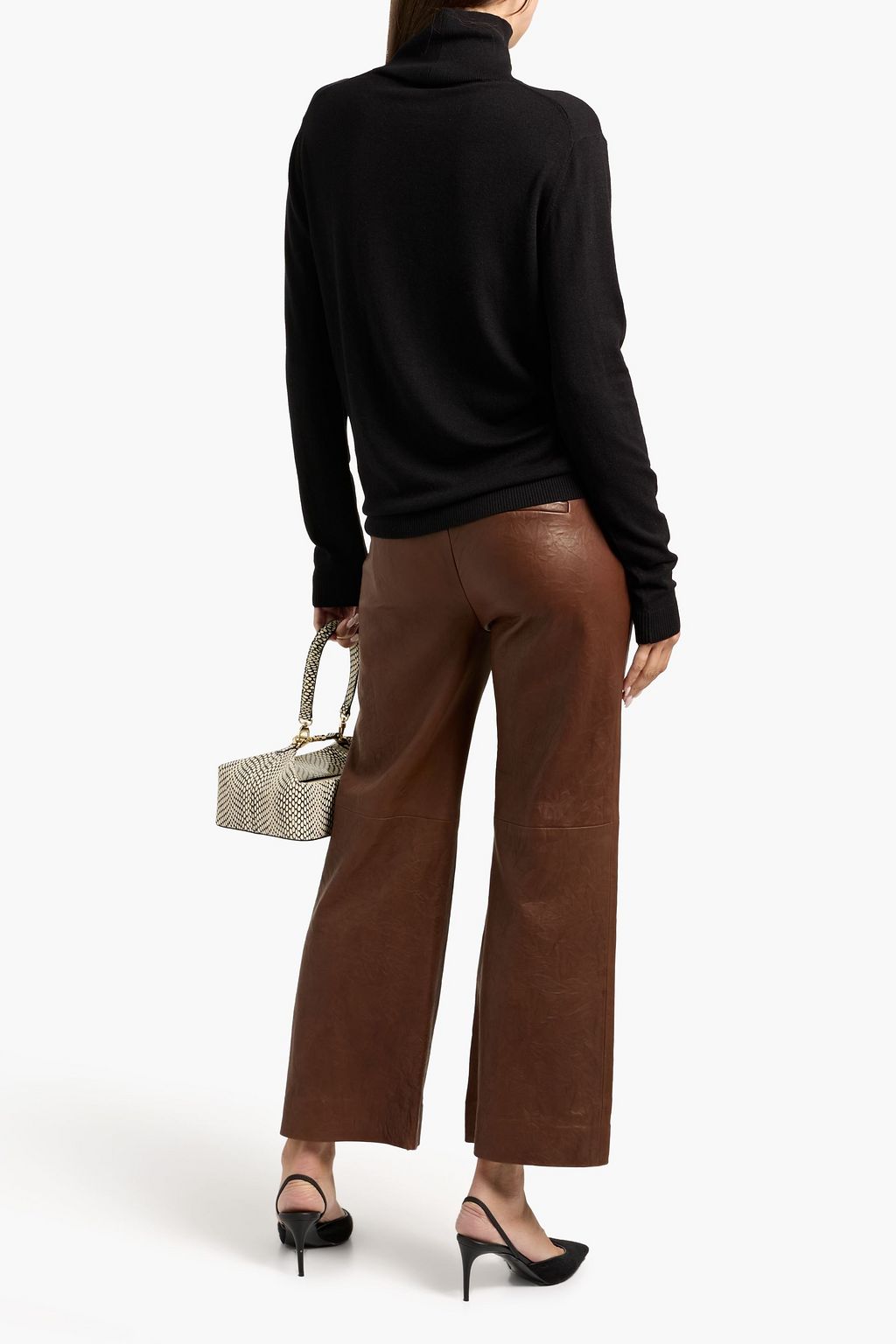 WEEKEND MAX MARA Kiku knitted turtleneck sweater