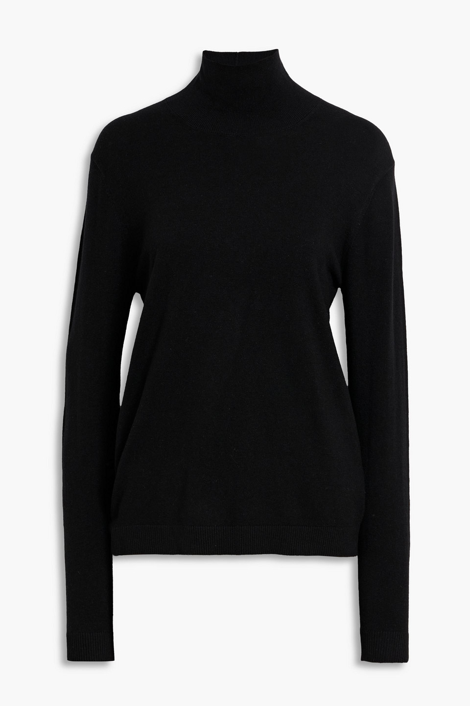 Weekend Max Mara Kiku Knitted Turtleneck Sweater In Black