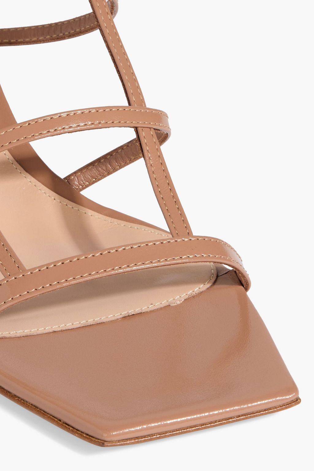 GIANVITO ROSSI Mondry 55 patent-leather sandals