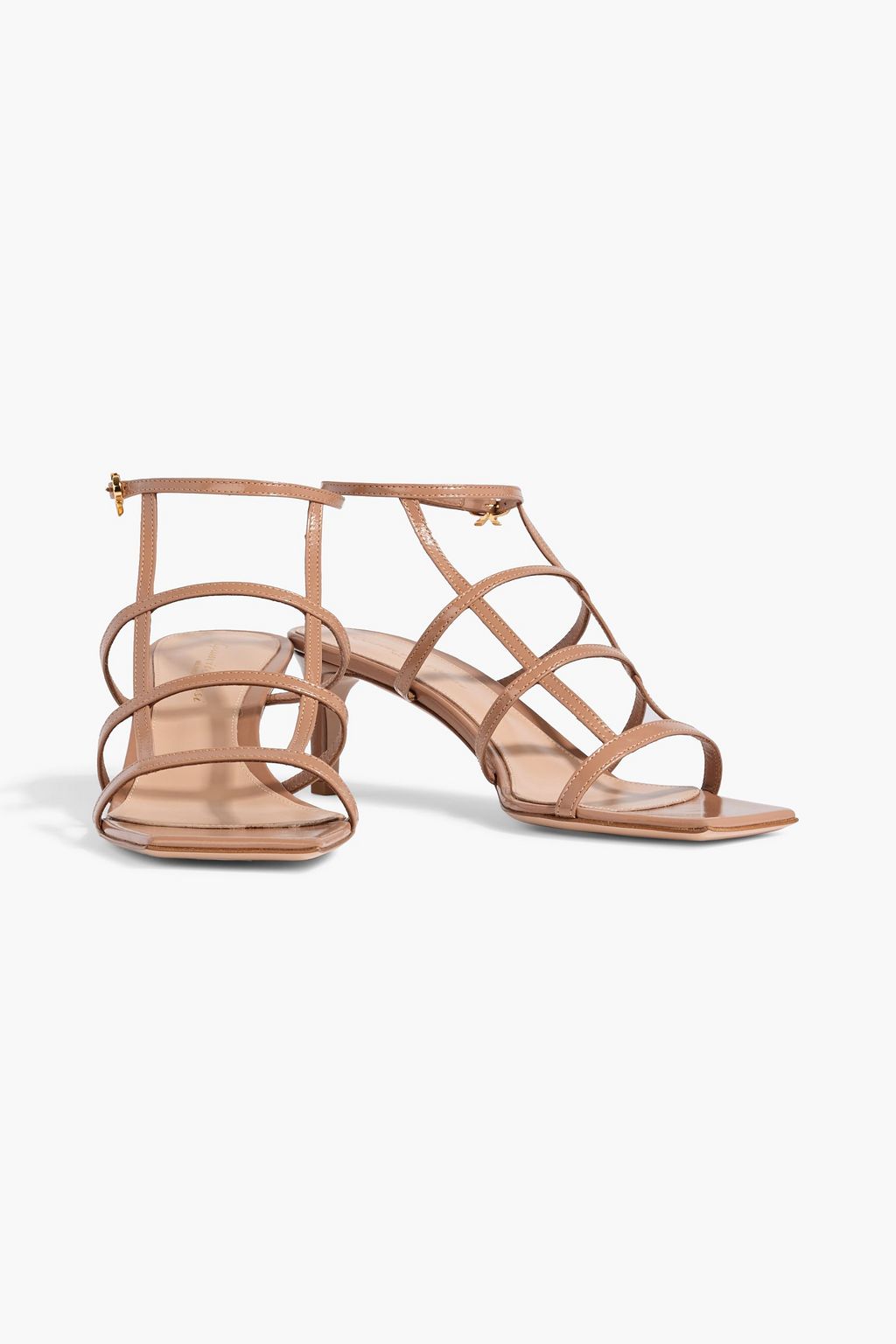 GIANVITO ROSSI Mondry 55 patent-leather sandals
