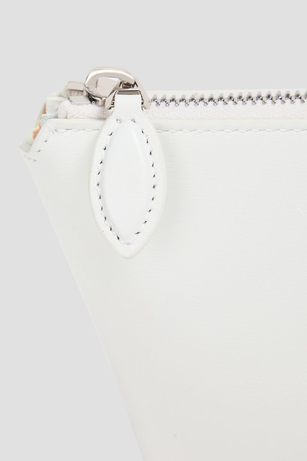 ALAÏA Folded leather clutch