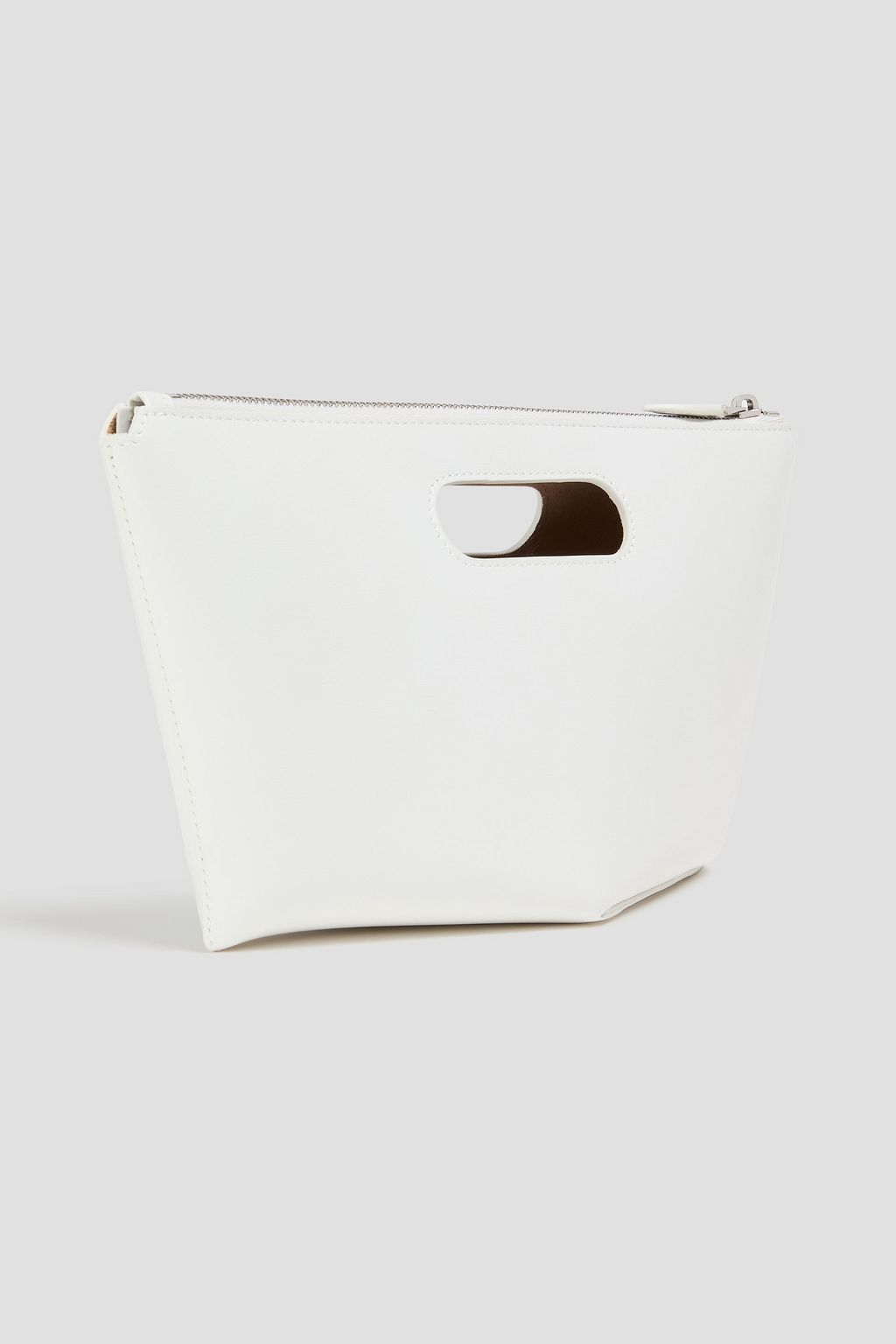 ALAÏA Folded leather clutch