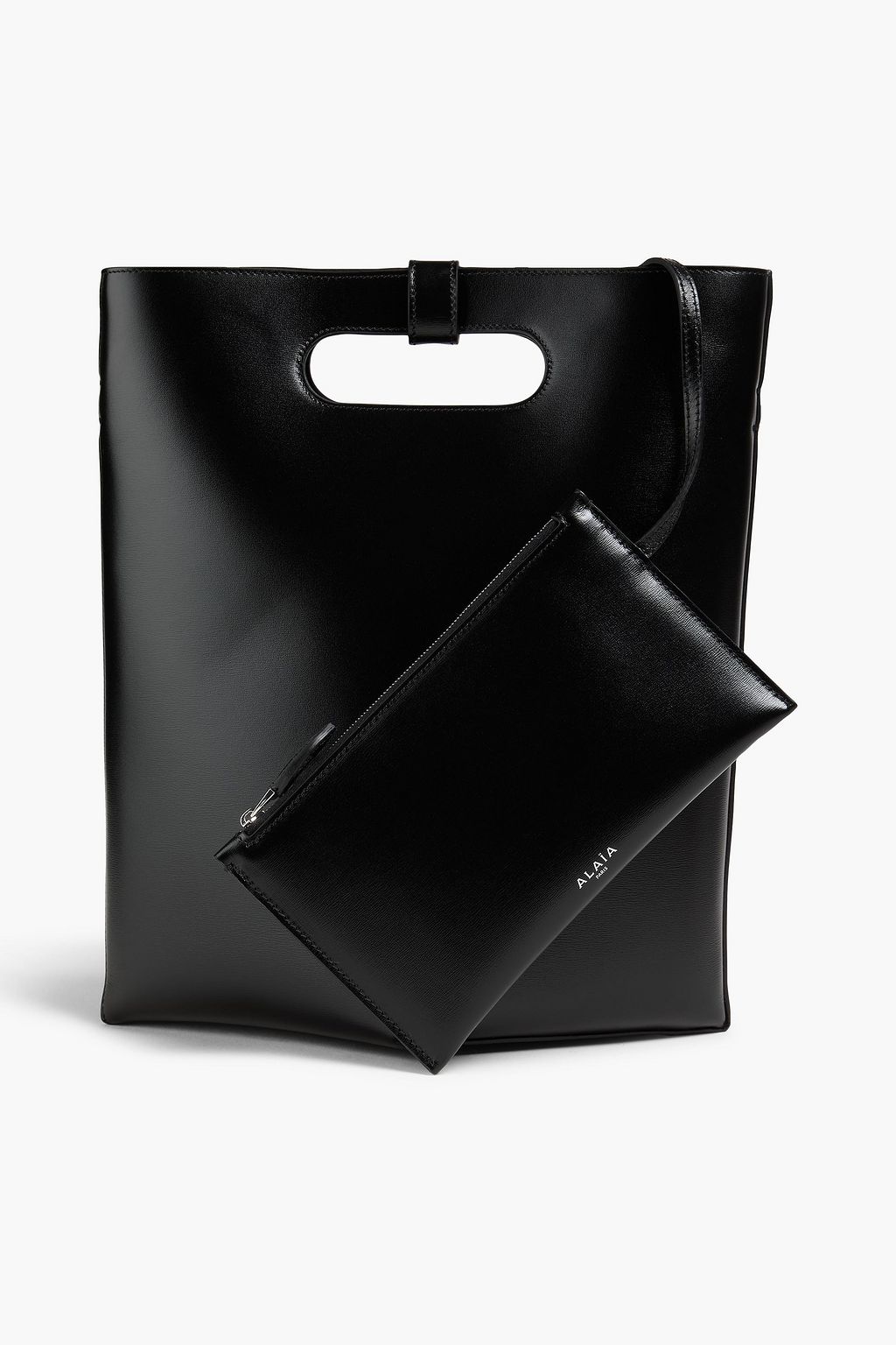 ALAÏA Folded leather tote