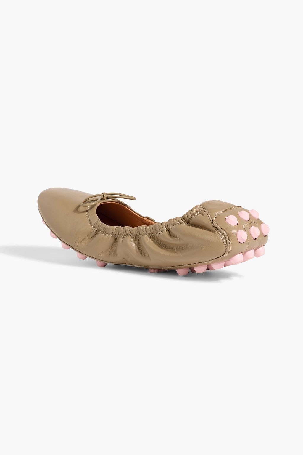 TOD'S Leather ballet flats