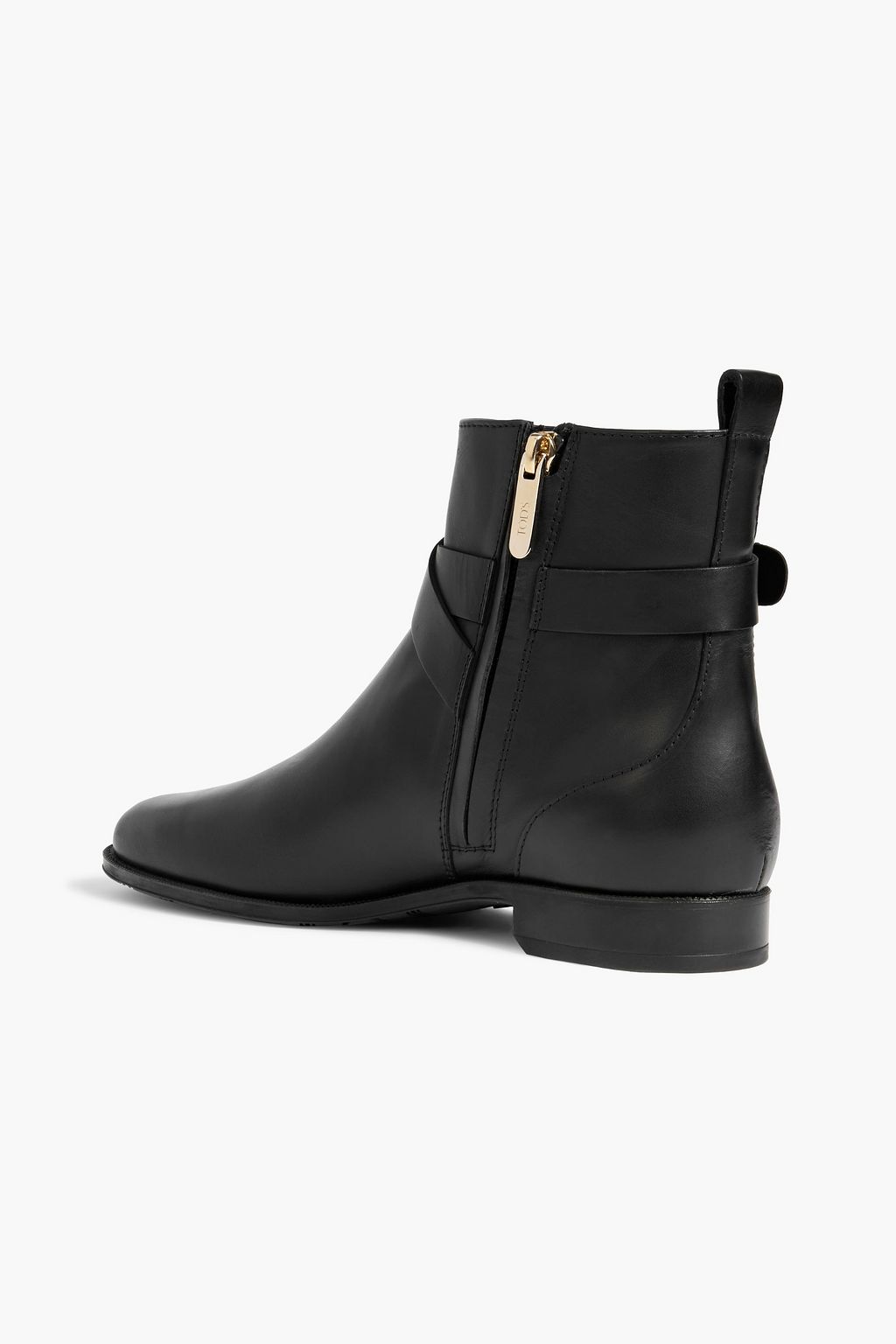 TOD'S Buckled leather ankle boots