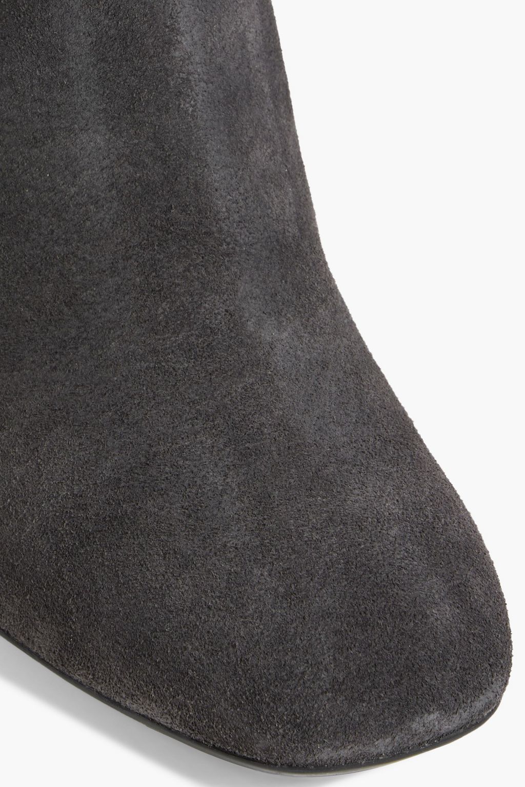 TOD'S Buckled suede knee boots