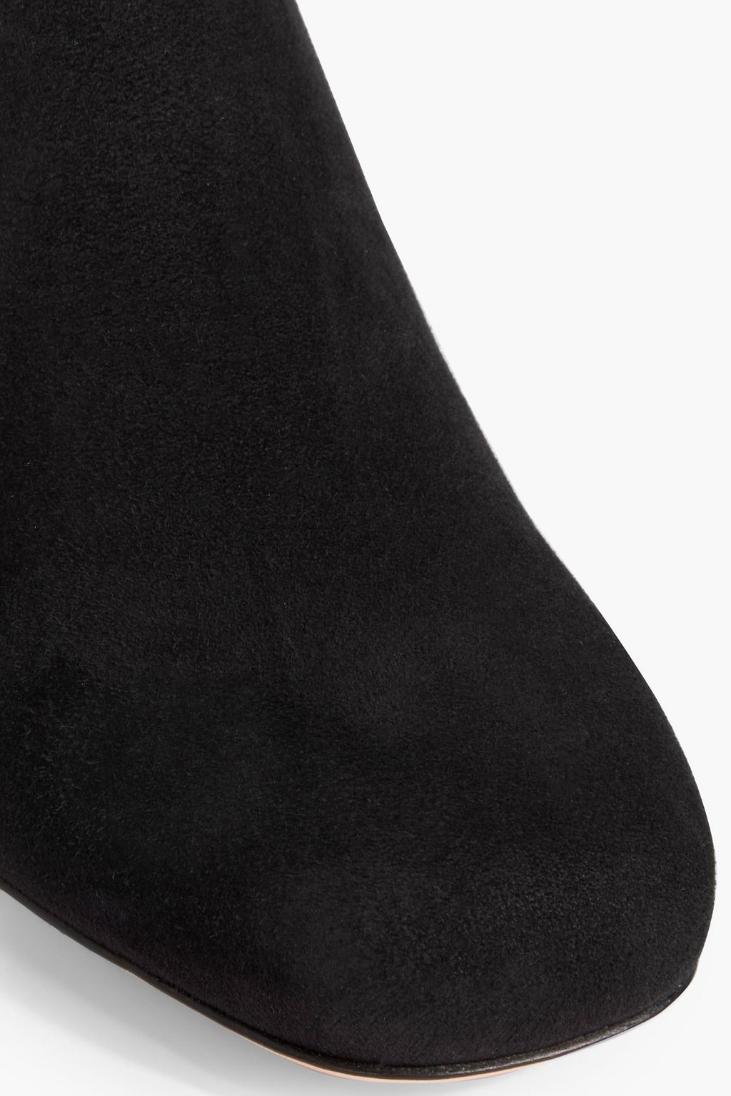 ROGER VIVIER Tres Vivier buckled suede Chelsea boots