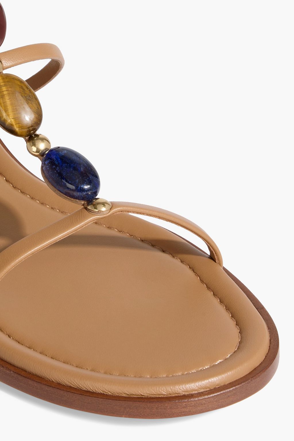 GIANVITO ROSSI Shanti embellished leather sandals