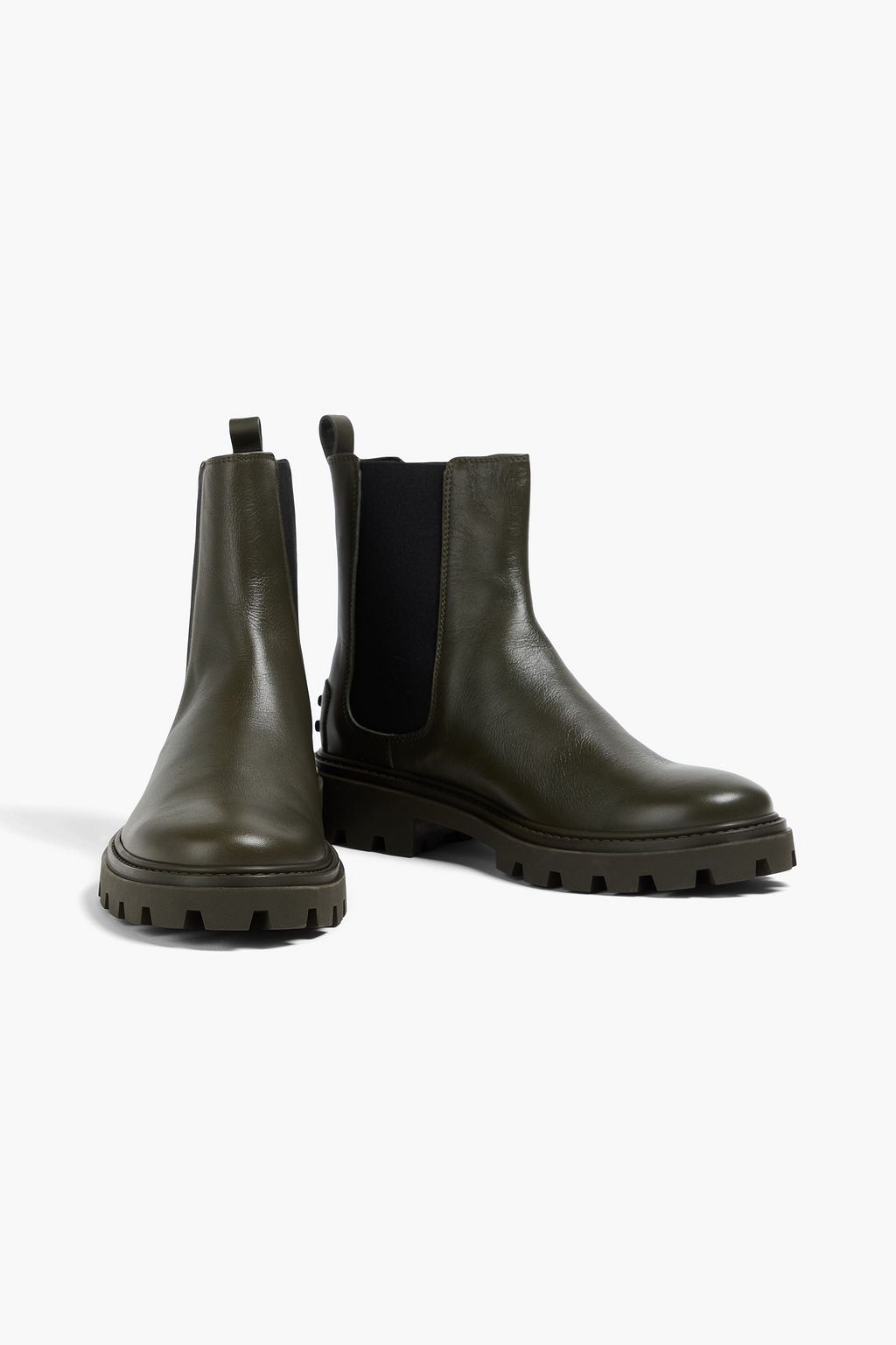 TOD'S 가죽 첼시 부츠