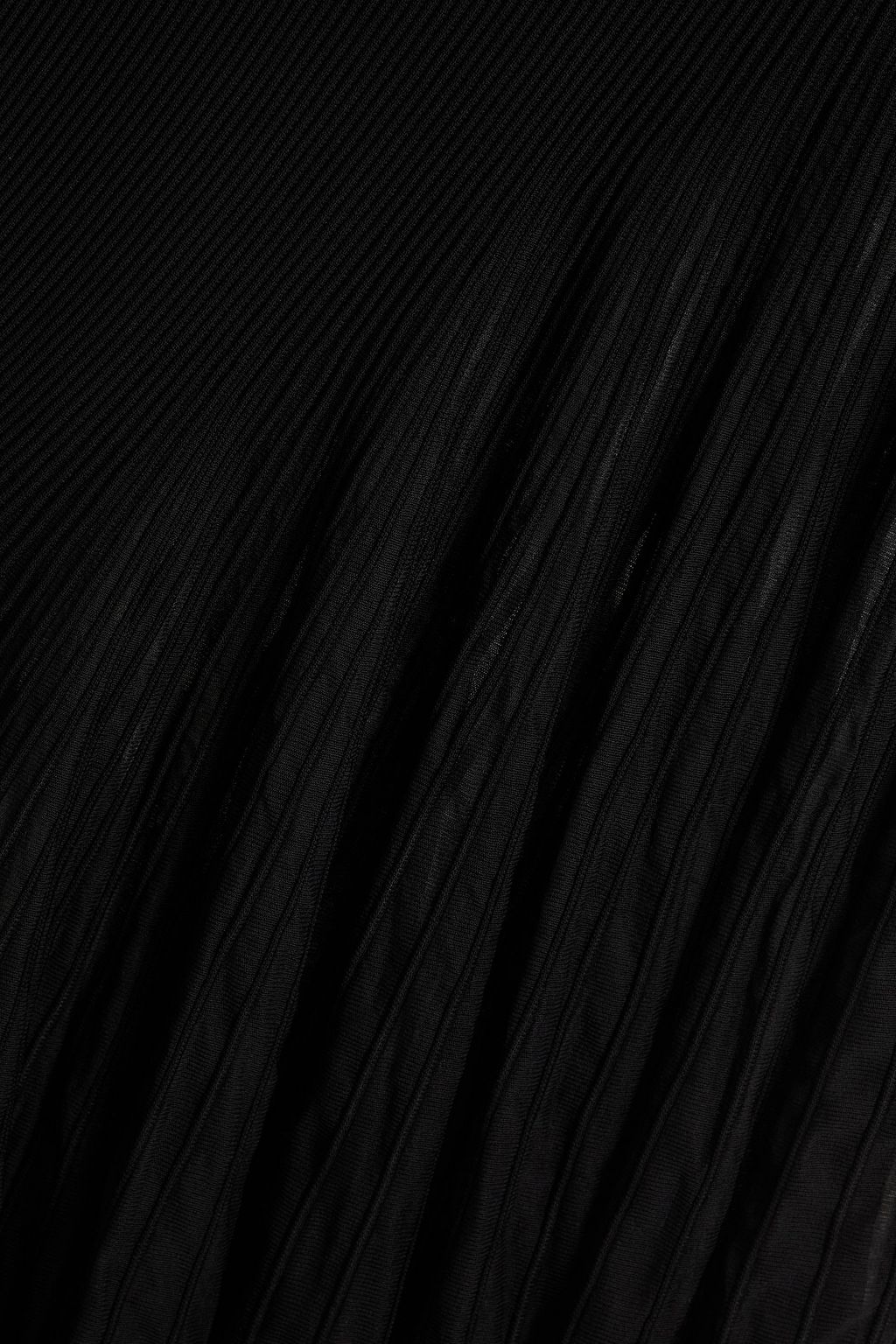 ALAÏA リブ編みニット ミディスカート